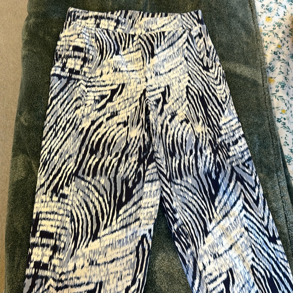 Printed trousers